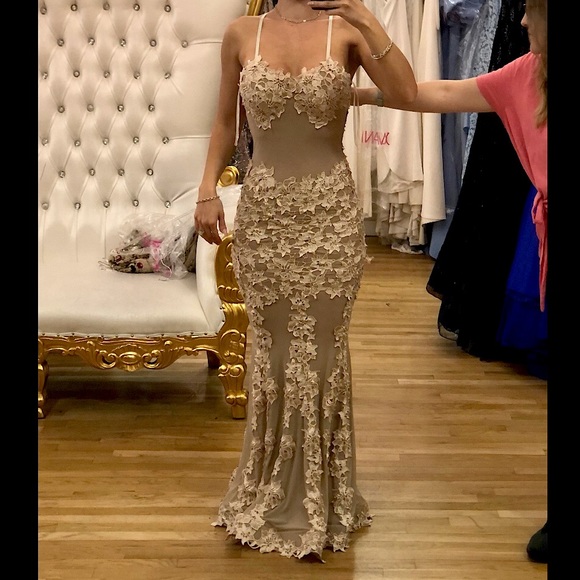 Floral Dress 3D Print Bodycon - Picture 2 of 7